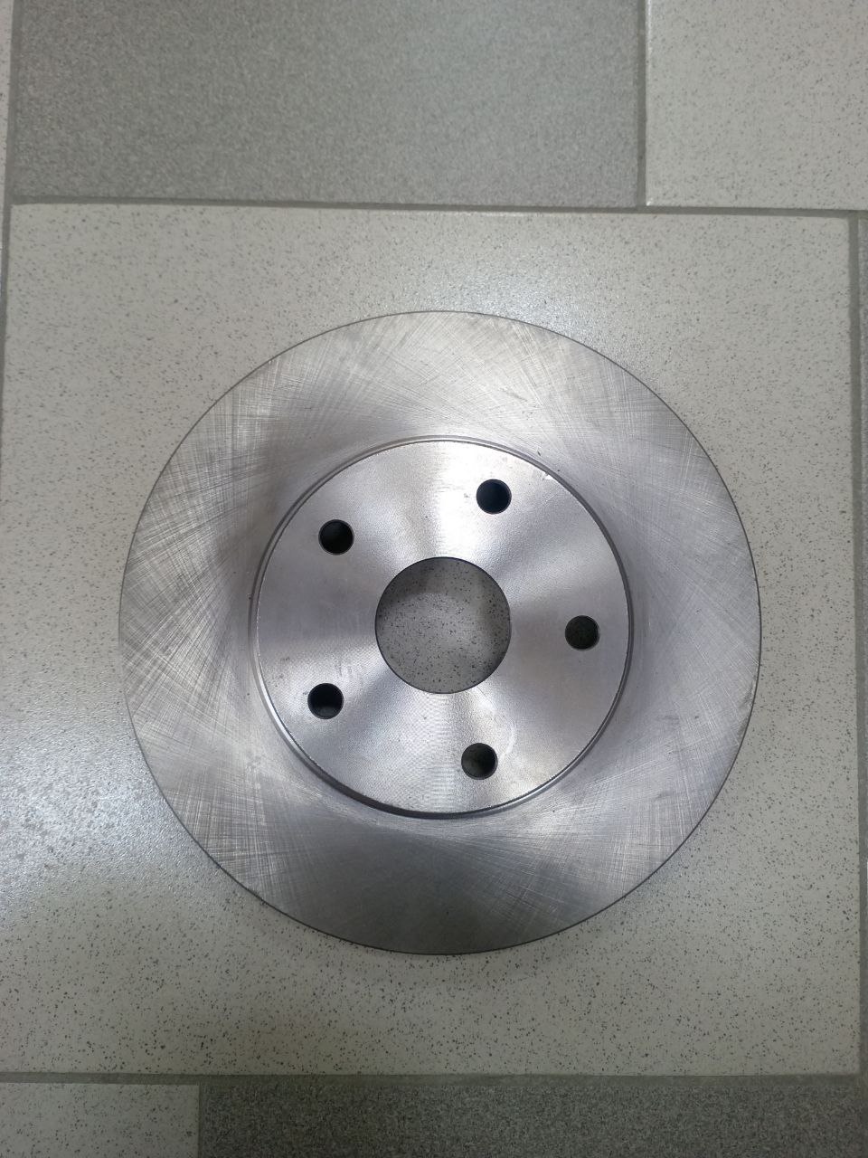 Диск тормозной передний (281 мм) Geely для GEELY Emgrand EC7 (Gen1) (FE-1, FE-2) OEM 1064001281 — фото 3