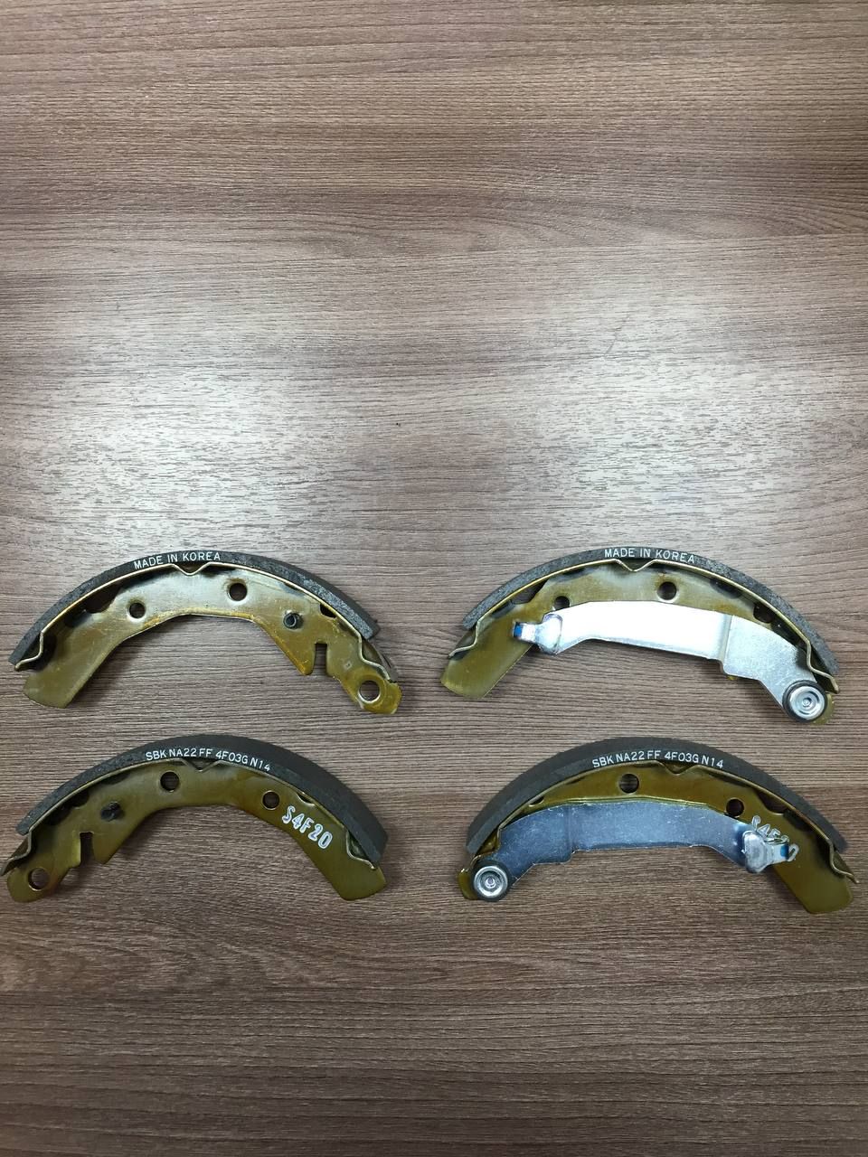 Колодки тормозные задние (барабанные) SANGSIN для CHERY QQ Sweet OEM S113502170 — фото 2