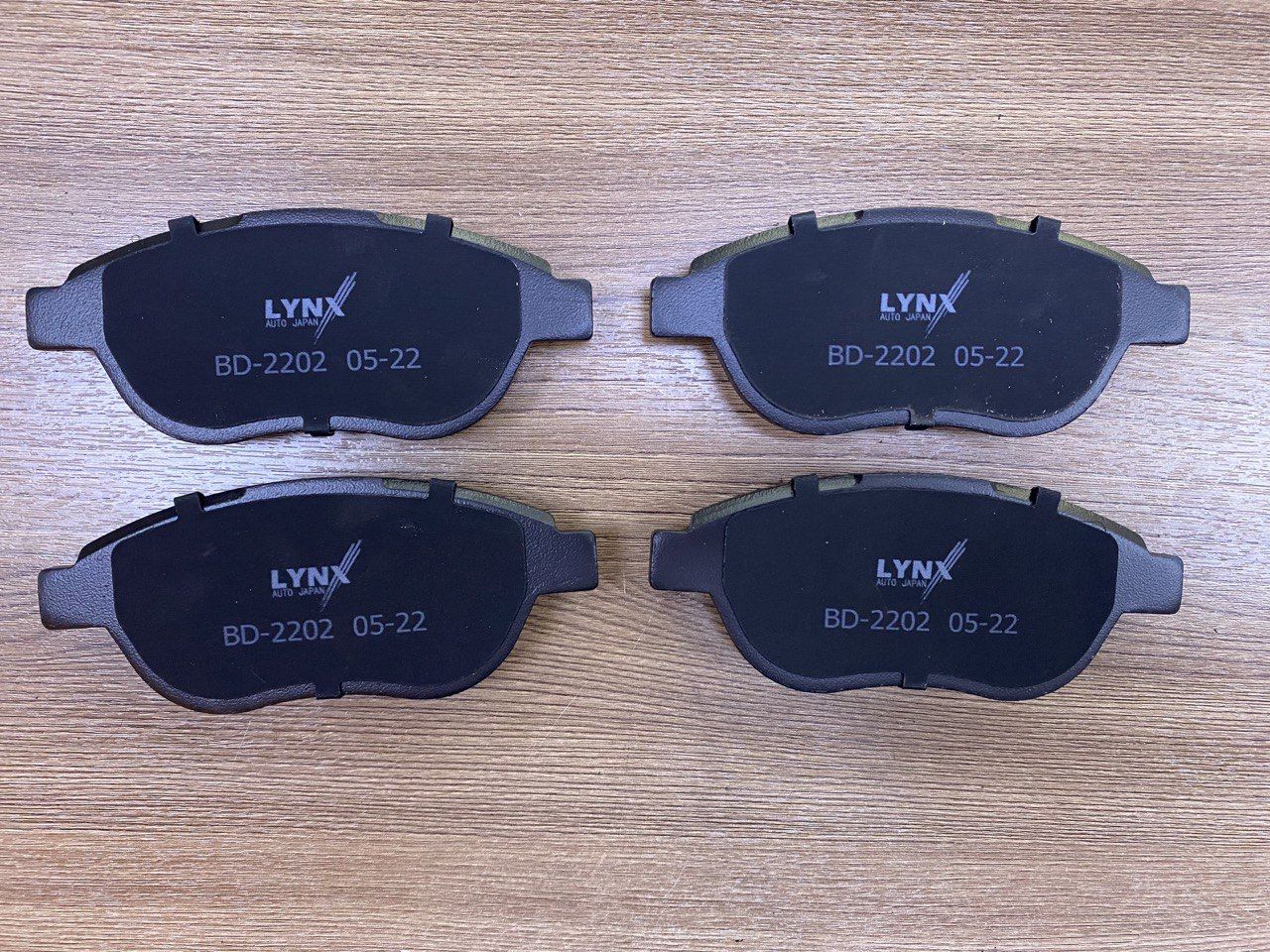 Колодки тормозные передние LYNX для GEELY Emgrand EC7 (Gen1) (FE-1, FE-2) OEM 1064001724 — фото 2