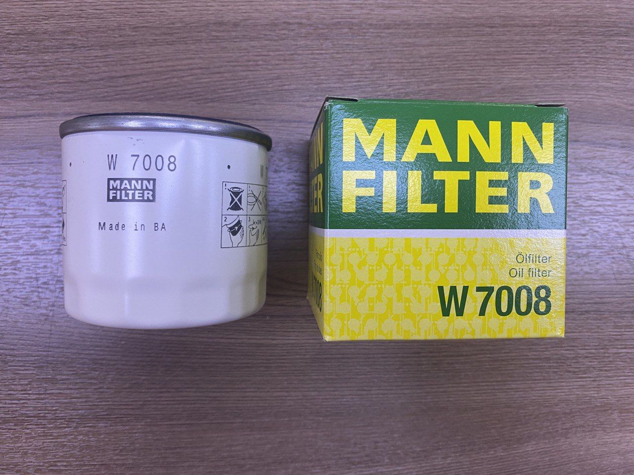 Фильтр масляный Mann для JETOUR Dashing OEM 4801012010 — фото 3