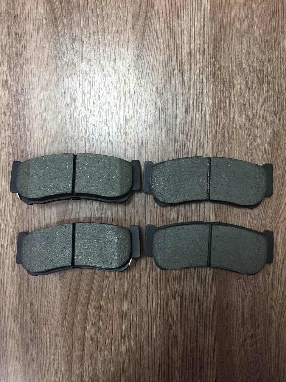 Колодки тормозные задние (старого образца) (широкое ухо) LYNX для JAC T8 OEM HYF3502P442030 — фото 2