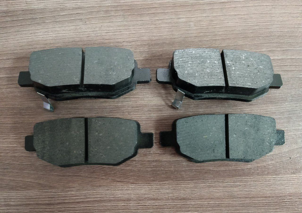 Колодки тормозные задние (NEW TYPE) (без отверстий) Chery для GEELY Emgrand (SS11) (Gen4) [2023-] OEM 4050081400_1 — фото 2