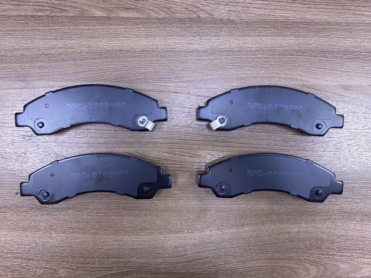 Колодки тормозные передние ASP для GREAT WALL HOVER H5 OEM 3501175K00J — фото 2