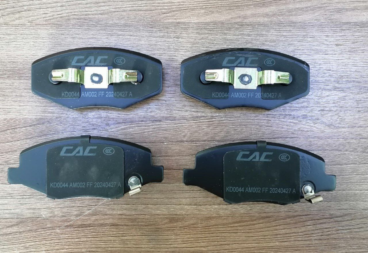 Колодки тормозные передние (CAC качество выше SangSin) (118 мм) для CHERY INDIS OEM S18D3501080 — фото 2