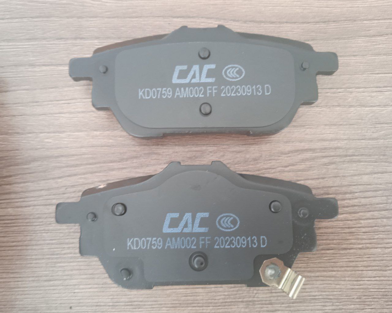 Колодки тормозные задние (CAC качество выше SangSin) для HAVAL H7 (Gen 2) OEM 3502109BGW01A — фото 4
