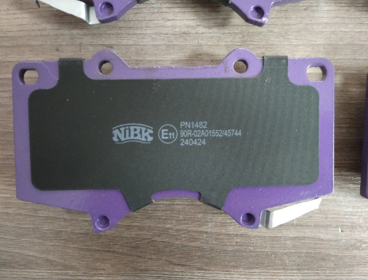 Колодки тормозные передние (ВИД1: на шплинтах) NiBK для JAC T6 OEM 3501100200P3010 — фото 3